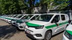 Rīgas policijas autoparku papildina 20 jauni mikroautobusi