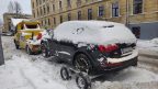 Policija aicina autovadītājus netraucēt sniega tīrīšanas tehnikai