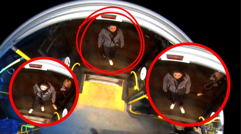 Par sabiedriskās kārtības traucēšanu trolejbusā RVPP lūdz atpazīt divas jaunietes